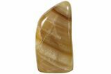5.5" Free-Standing, Polished Brown Calcite - #198815-1